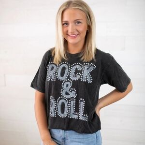 Black Rock & Roll Kids T-Shirt Vintage